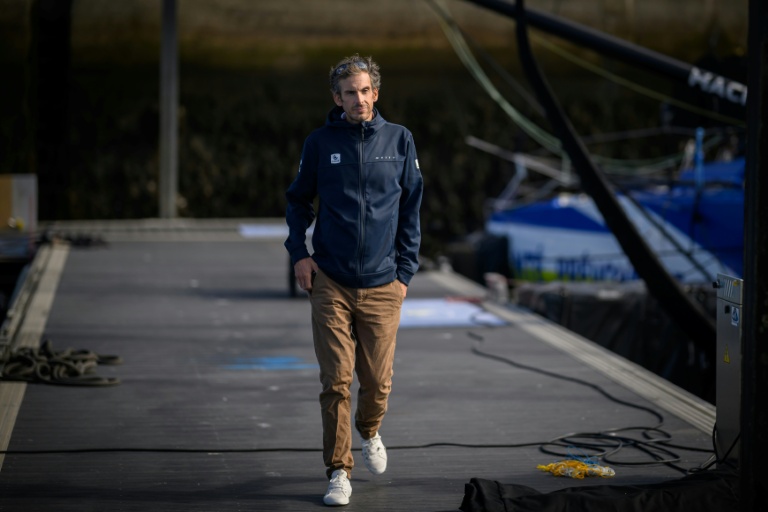 Charlie Dalin à Concarneau, le 24 septembre 2025.