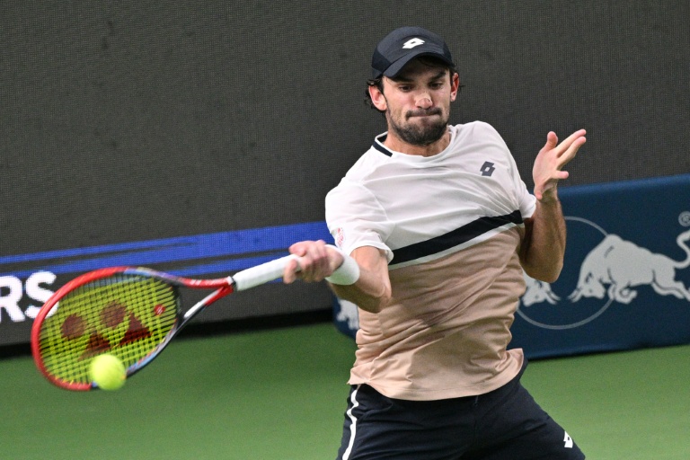 Le Monégasque Valentin Vacherot a battu le Néerlandais Tallon Griekspoor au Masters 1000 de Shanghai, le 7 octobre 2025