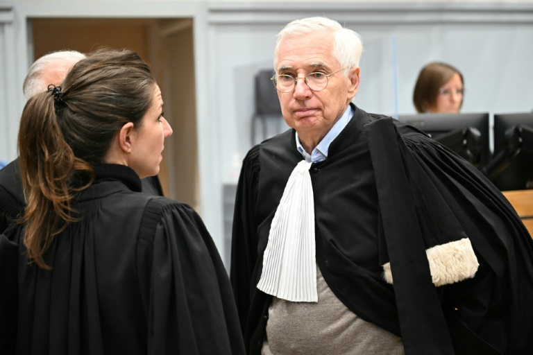 Laurent de Caunes, avocat des frères et soeur de Delphine Jubillar, à la cour d'assises du Tarn, à Albi, le 30 septembre 2025