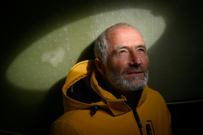 Michel Desjoyeaux au Havre le 24 octobre 2025