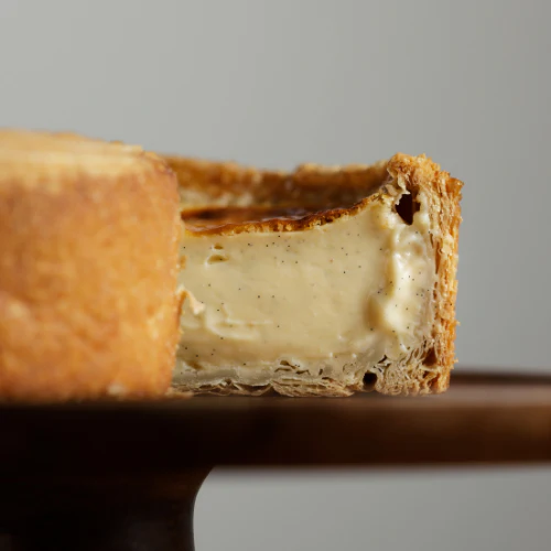 Le flan à la vanille