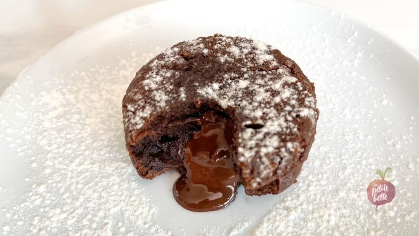 Moelleux au chocolat avec coeur fondant