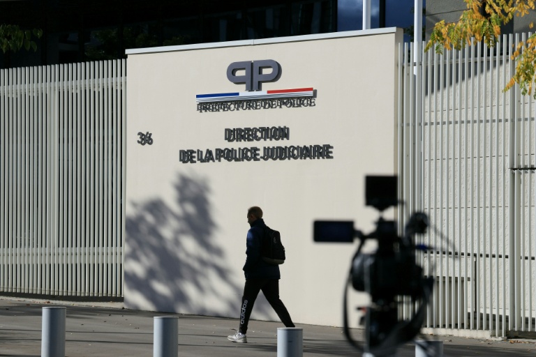 Le siège de la Brigade de répression du banditisme (BRB), qui a interpellé les suspects, le 26 octobre 2025 à Paris