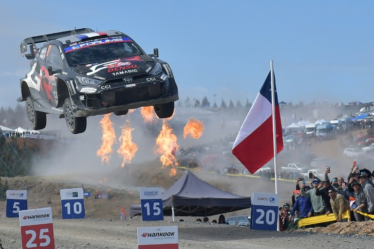 Sébastien Ogier remporte le rallye du Chili, le 14 septembre 2025 à Concepcion