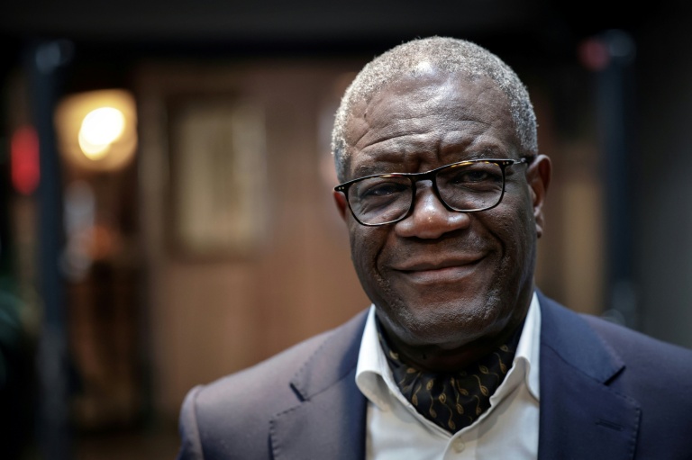 Le médecin congolais Nobel de la Paix Denis Mukwege à Paris, le 16 septembre 2025