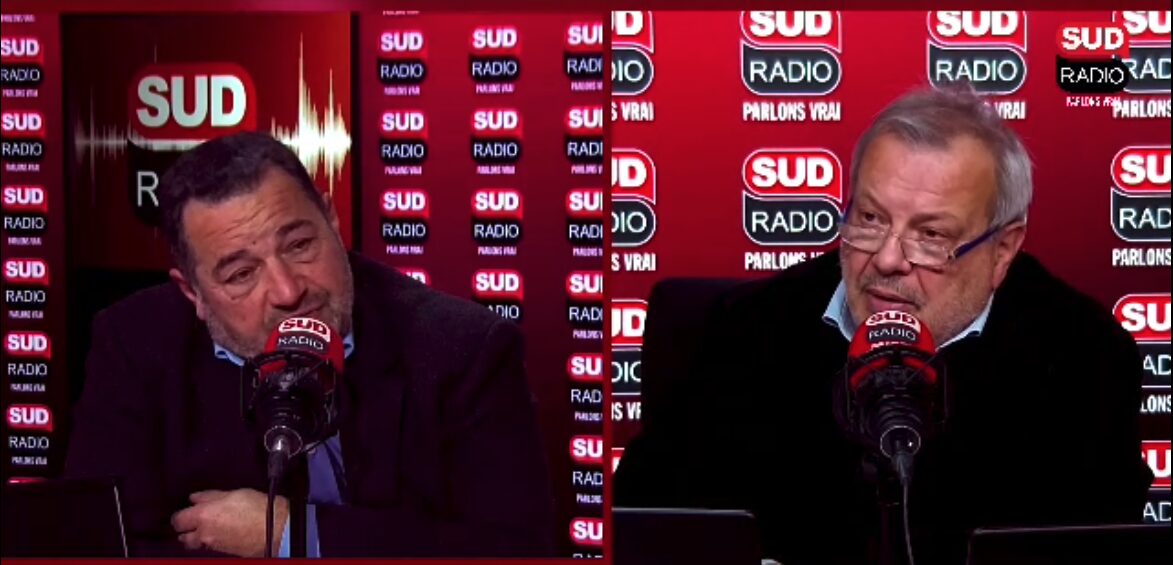 Jean-Frédéric Poisson, sur la crise politique de la France, invité de Perico Legasse dans "La France dans tous ses états” sur Sud Radio.