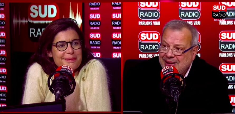 Charlotte d’Ornellas, sur l’accueil des migrants, invitée de Perico Legasse dans "La France dans tous ses états” sur Sud Radio.