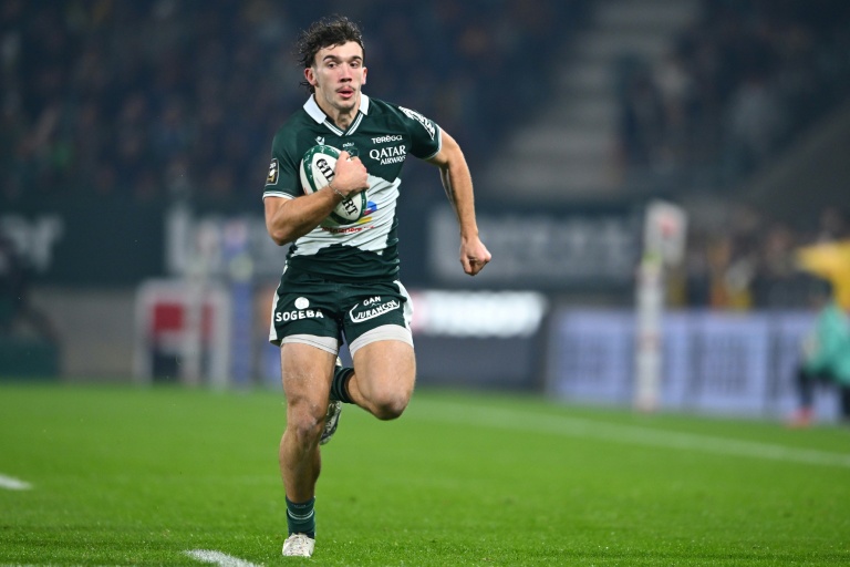 Le centre palois Fabien Brau-Boirie lors du match de Top 14 contre La Rochelle, le 30 novembre 2025 au stade du Hameau