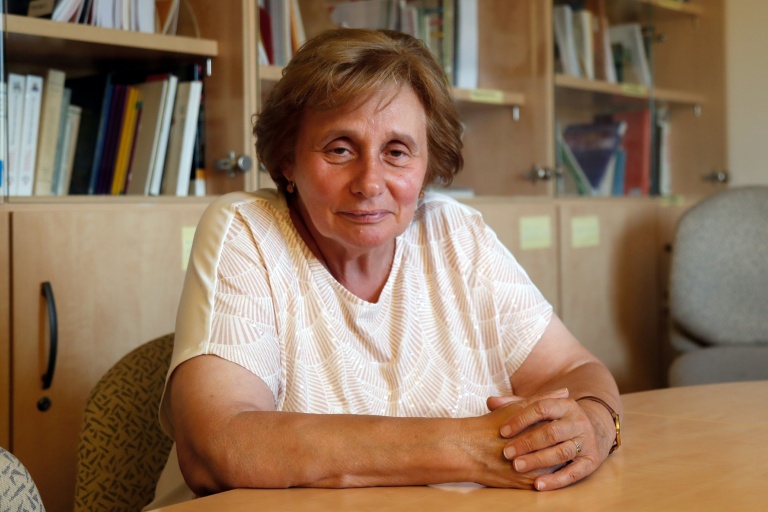 Ernestine Ronai, qui dirigeait jusqu'à l'été l'Observatoire départemental des violences faites aux femmes de Seine-Saint-Denis, le 22 août 2019 à Paris