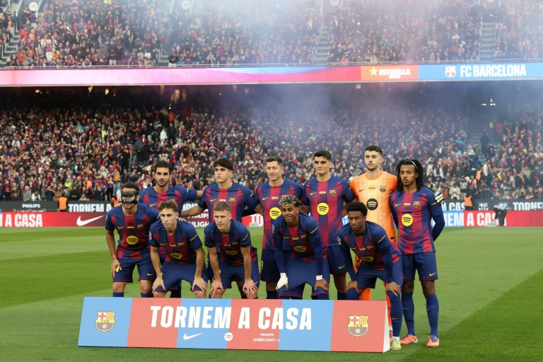 Le Barça à Barcelone le 22 novembre 2025