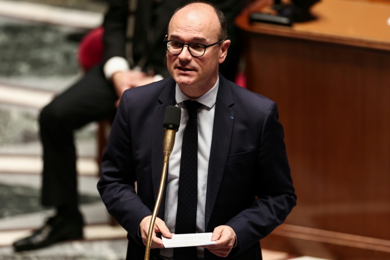 Le ministre délégué à l'Industrie, Sébastien Martin, à l'Assemblée nationale, à Paris, le 29 octobre 2025