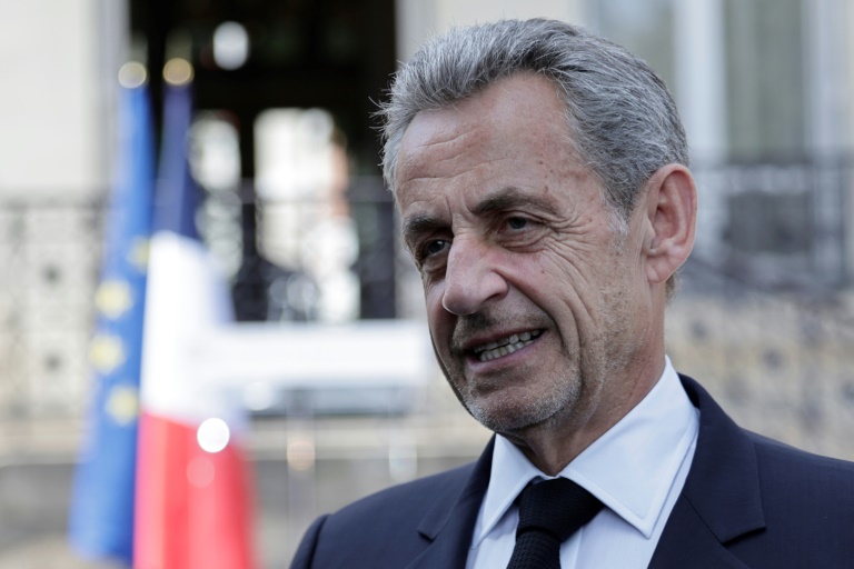 L'ancien président Nicolas Sarkozy à Villiers-sur-Marne, dans le Val-de-Marne, le 20 mai 2025
