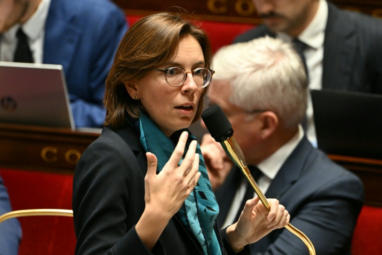 La ministre des Comptes publics Amélie de Montchalin, à l'Assemblée nationale le 3 décembre 2025