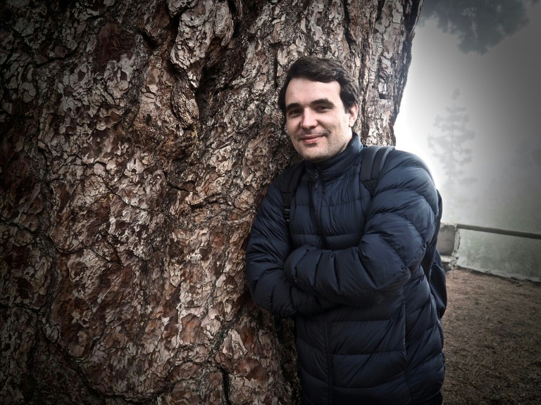 Photo non datée, diffusée le 30 juin 2025, du journaliste sportif Christophe Gleizes dans un lieu inconnu