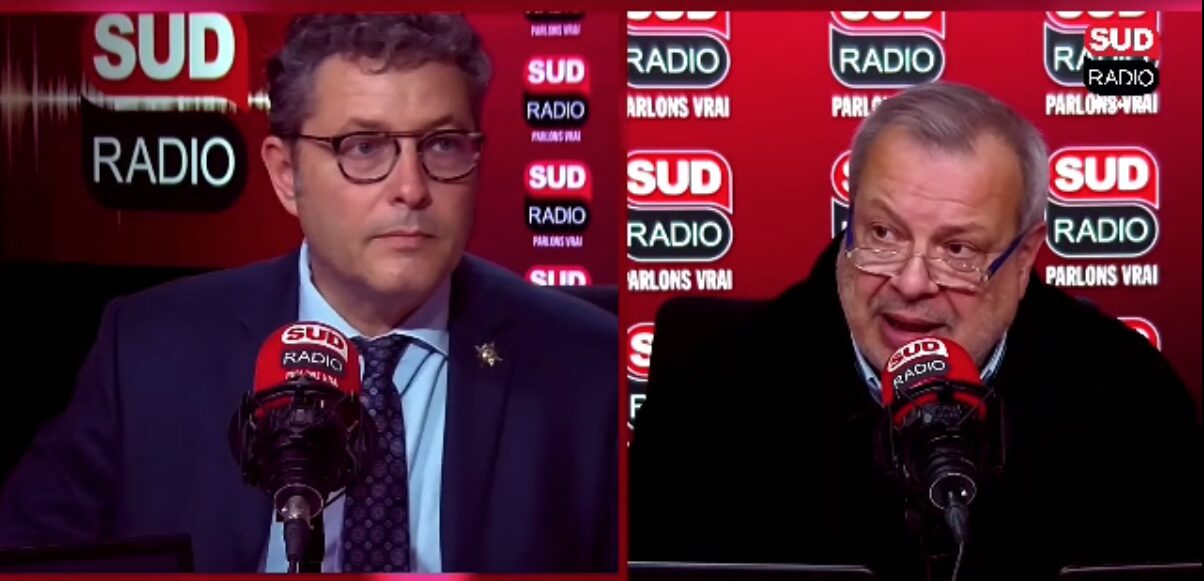 Vincent Louault, sur la France en crise invité de Perico Legasse dans "La France dans tous ses états” sur Sud Radio.