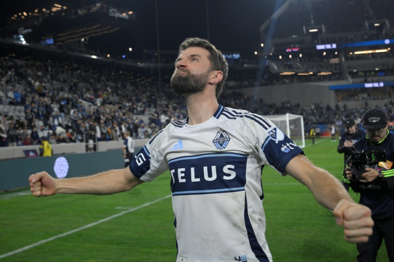 L'attaquant allemand des Vancouver Whitecaps Thomas Müller lors de la finale de la conférence Ouest de MLS le 29 novembre 2025 à San Diego