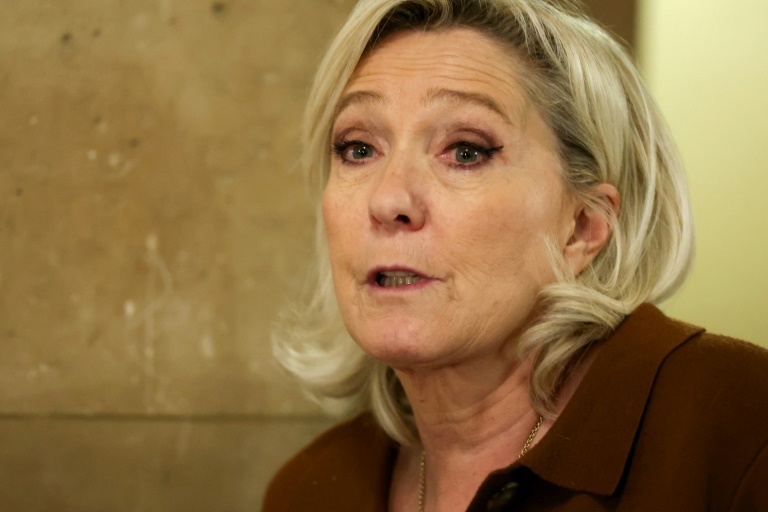 Marine Le Pen à la Cour d'appel de Paris, le 15 janvier 2026