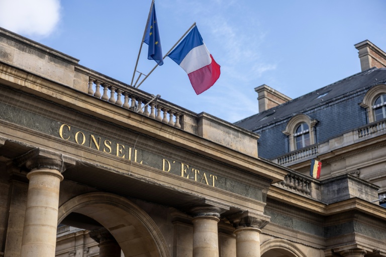 Le Conseil d'Etat à Paris, le 21 octobre 2025