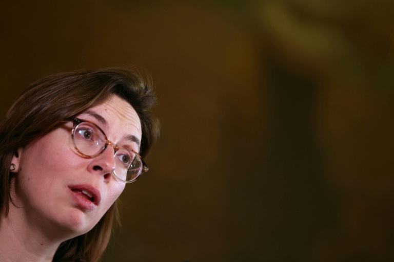 La ministre des Comptes publics Amélie de Montchalin le 9 janvier 2026, à Paris