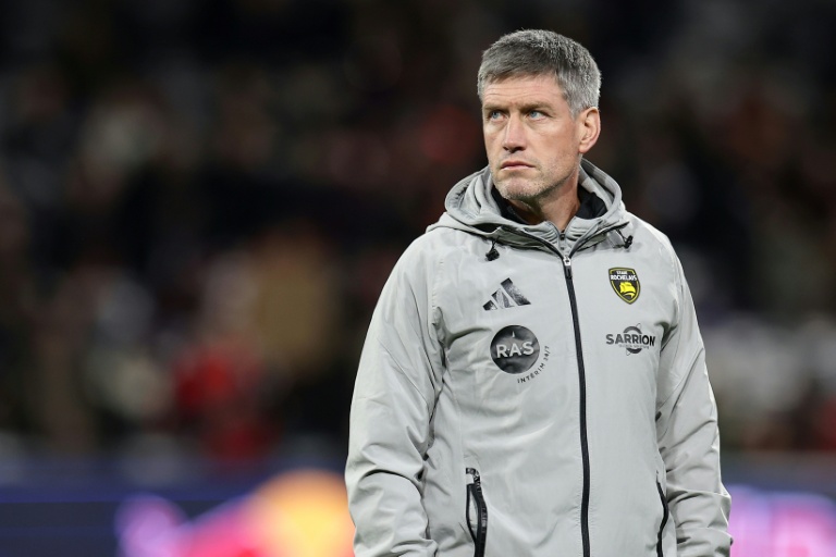 L'entraîneur irlandais de la Rochelle Ronan O'Gara lors du match de Top 14 contre Toulouse le 28 décembre 2025