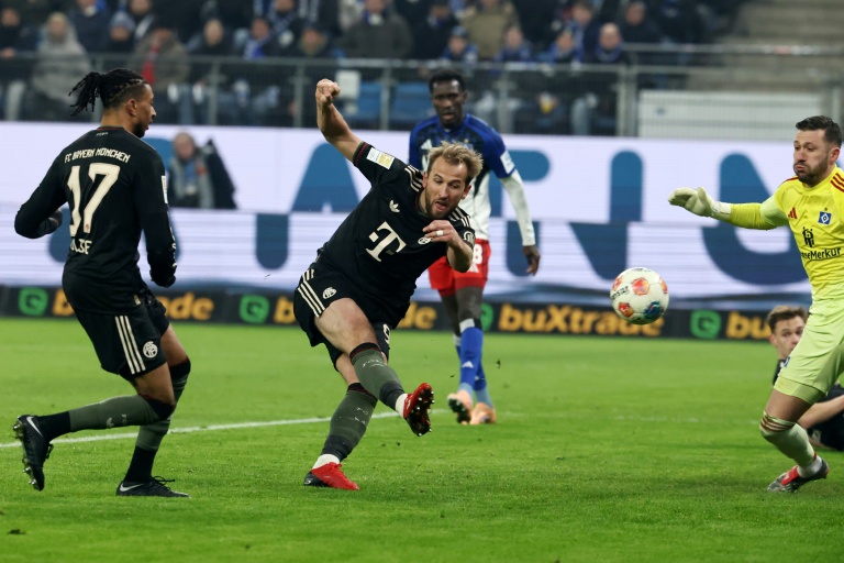 Harry Kane à Hambourg le 31 janvier 2026