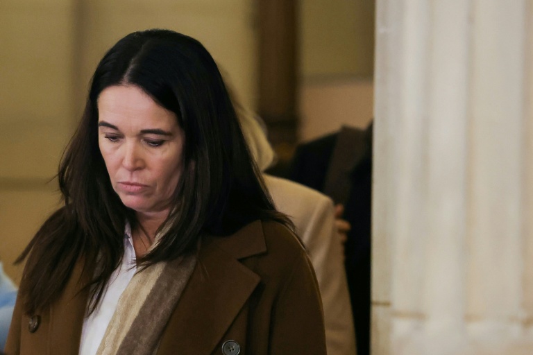 L'eurodéputée RN Catherine Griset au palais de justice de Paris le 13 janvier 2026