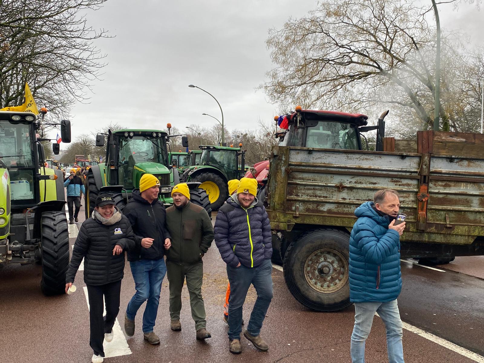 Agriculteurs colères blocage