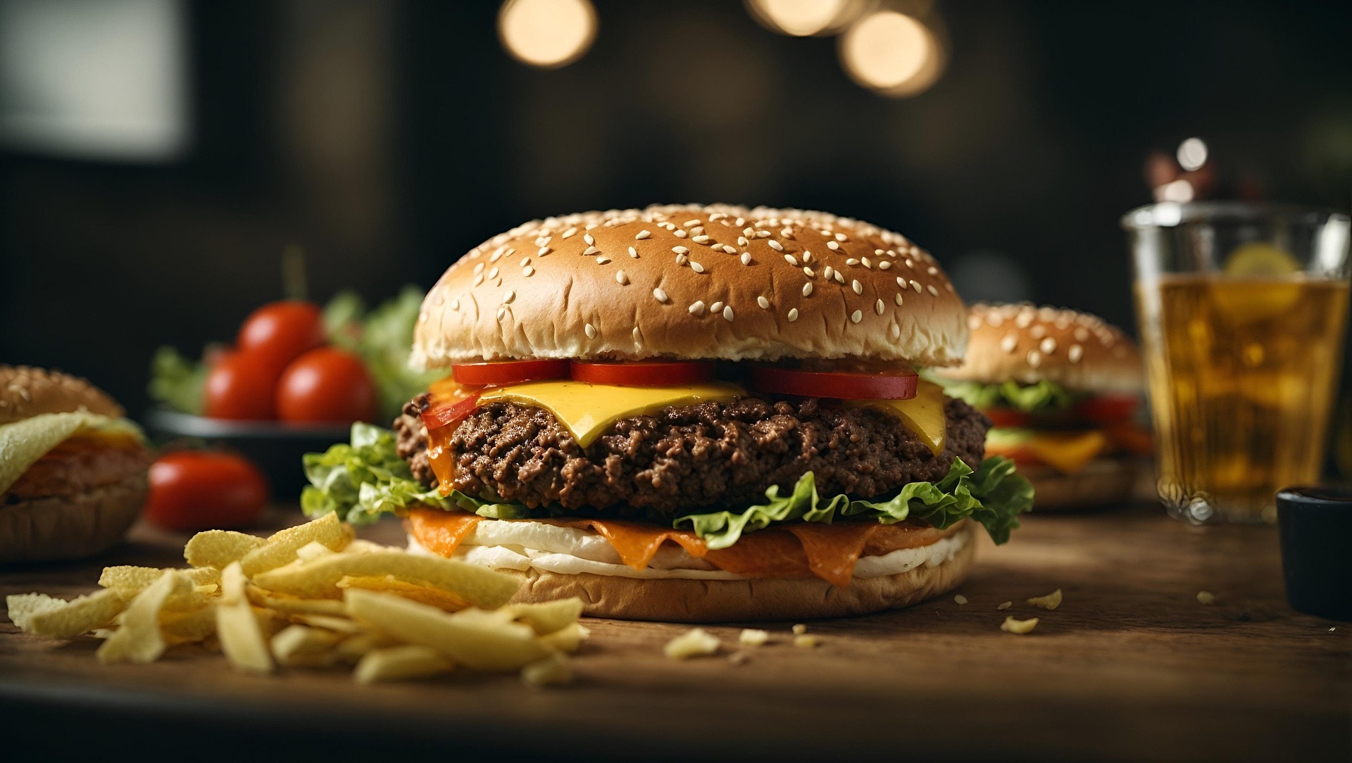Le fast-food et les hamburgers ont la cote.