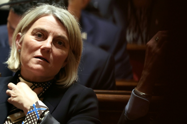 La ministre de la Santé Stéphanie Rist au Sénat le 20 janvier 2026 à Paris