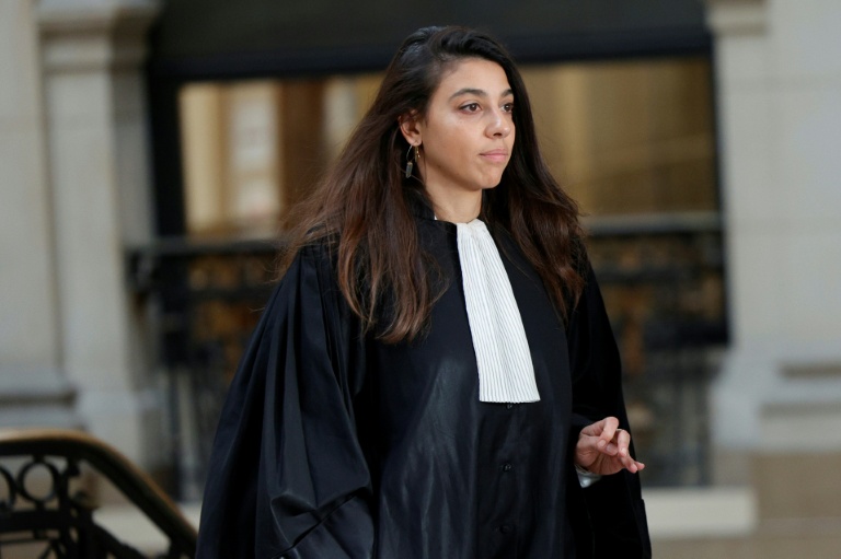 Anouck Michelin, l'avocate d'Adèle Haenel revient, après une pause, pour le procès en appel du réalisateur Christophe Ruggia, pour agression sexuelle sur l'actrice alors qu'elle avait moins de 15 ans, le 23 janvier 2026 au Palais de justice de Paris