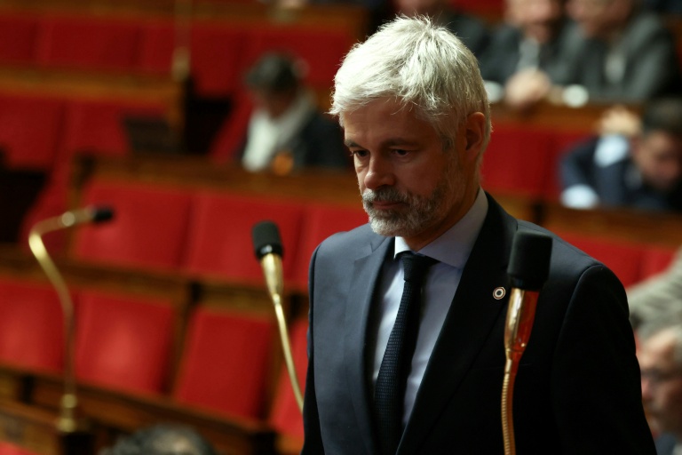 Le président des députés LR, Laurent Wauquiez, assiste à une séance de questions au gouvernement à l'Assemblée nationale, à Paris, le 14 janvier 2026