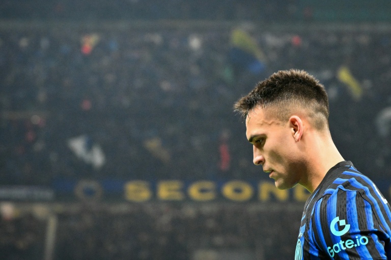 Le capitaine de l'Inter Milan Lautaro Martinez lors de son remplacement contre Arsenal en Ligue des champions le 20 janvier 2026 à San Siro