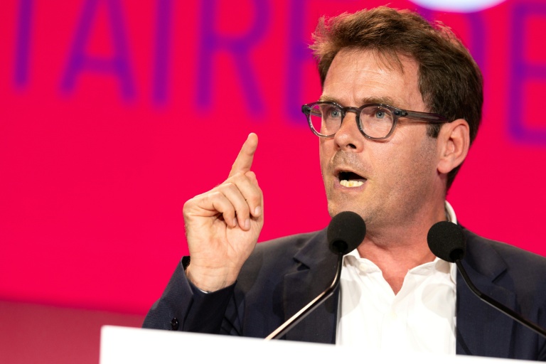 Le maire PS de Rouen Nicolas Mayer-Rossignol, à Nancy le 14 juin 2025