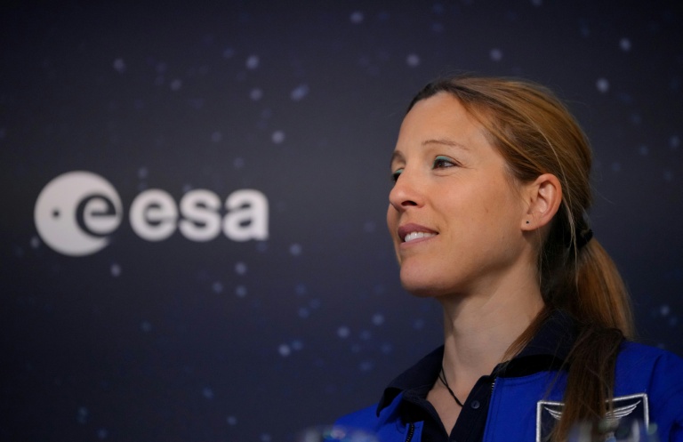 Sophie Adenot à Cologne en Allemagne le 5 janvier 2026