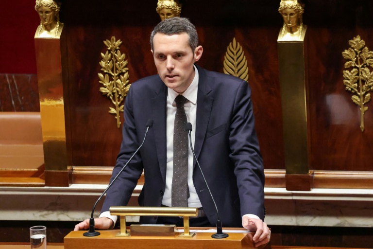 Le député LR Alexandre Portier, président de LA  commission d'enquête sur la sécurité des musées, à l'Aseemblée nationale le 26 janvier 2026