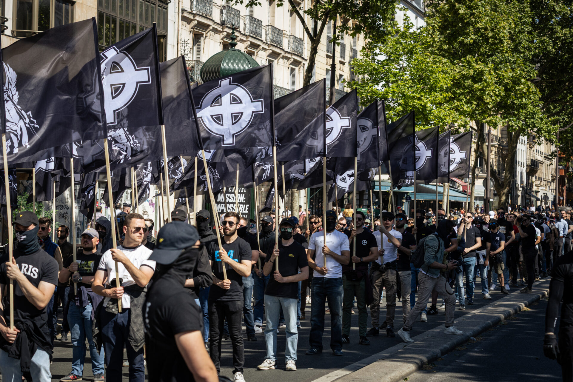 Manifestation d'ultra-droite
