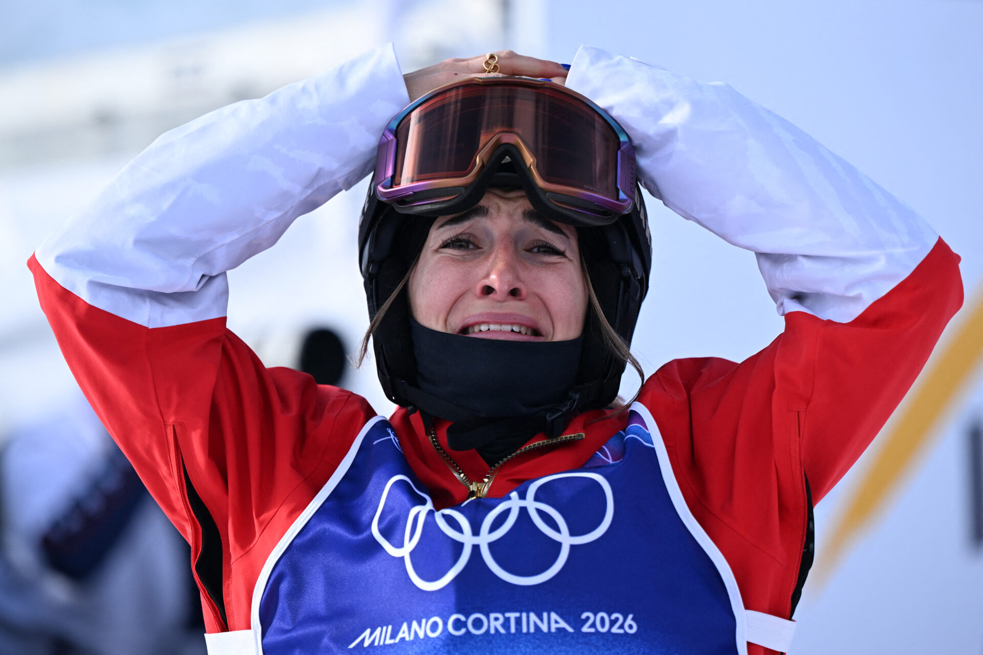 La Française Perrine Laffont a décroché le bronze de l'épreuve olympique de ski de bosses mercredi à Livigno