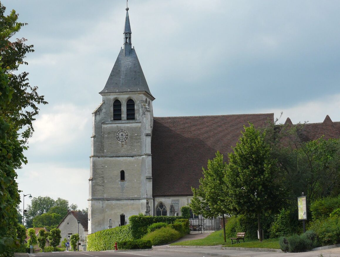 Le village de Saint Maure dans l'Aube