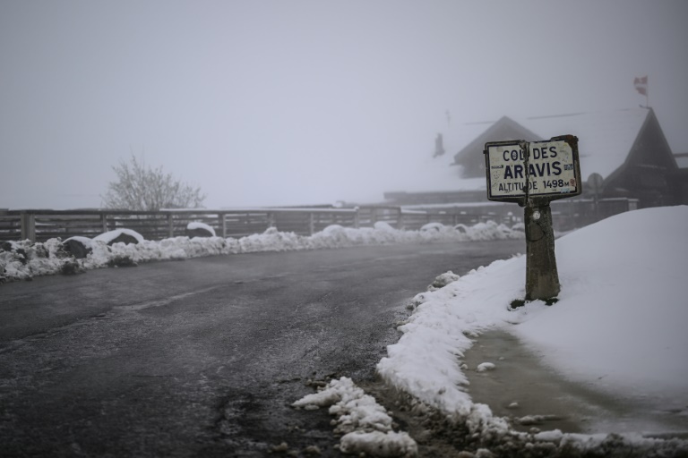 Photo d'archives de La Clusaz en Haute-Savoie, le 17 avril 2025