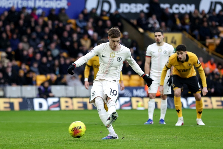 Cole Palmer pour Chelsea à Wolverhampton le 7 février 2026