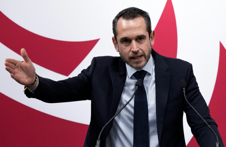 Pierre Jouvet, secrétaire général du PS, le 26 janvier 2026, à Paris