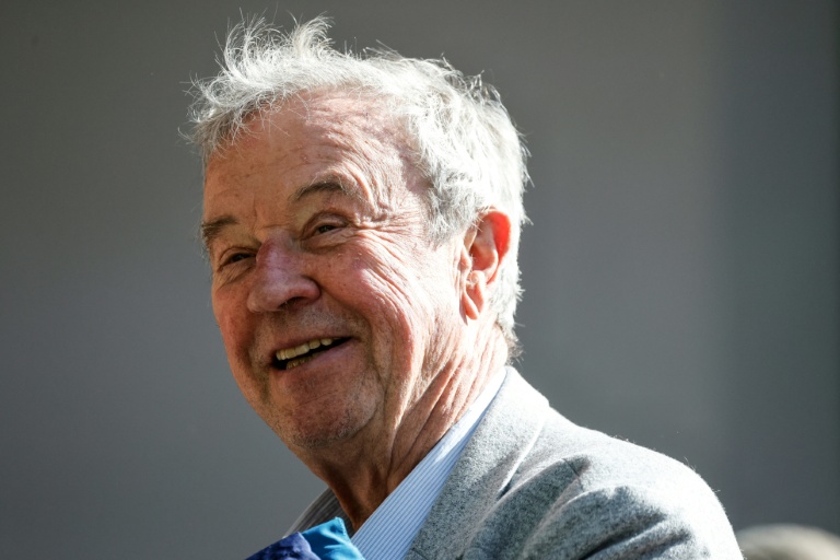 Le patron de la maison d'édition Gallimard, Antoine Gallimard, le 11 avril 2025 à Paris