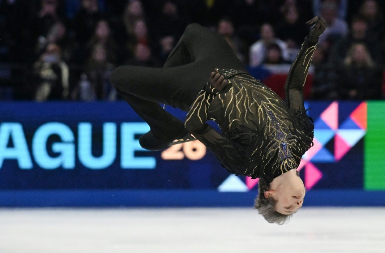 Ilia Malinin à Prague le 28 mars 2026