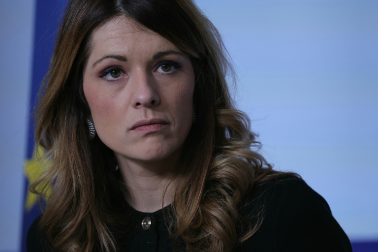 Maud Bregeon, porte-parole du gouvernement et ministre déléguée à l'Energie, le 4 mars 2026 à Paris