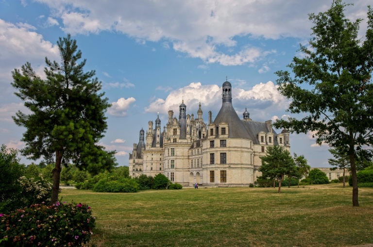 Le château de Chambord le 16 juin 2023