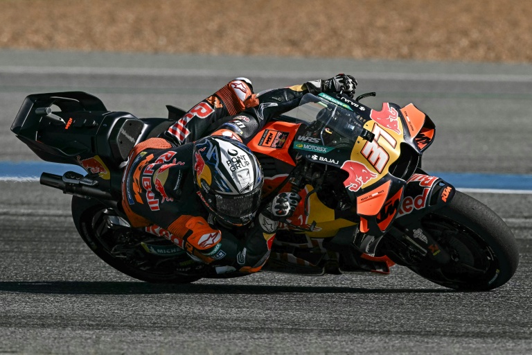 Pedro Acosta sur sa KTM pendant le GP de Thaïlande de MotoGP dimanche 1er mars 2026.