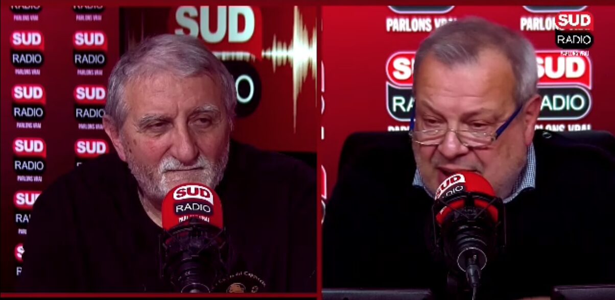 Jean-Paul Brighelli, sur la fabrique des crétins, invité de Perico Legasse dans "La France dans tous ses états” sur Sud Radio.