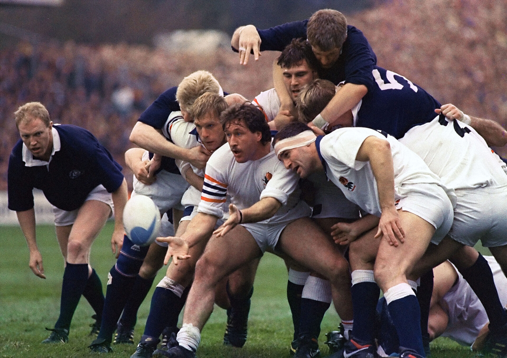 Ecosse Angleterre en demi-finale de la Coupe du monde 1991