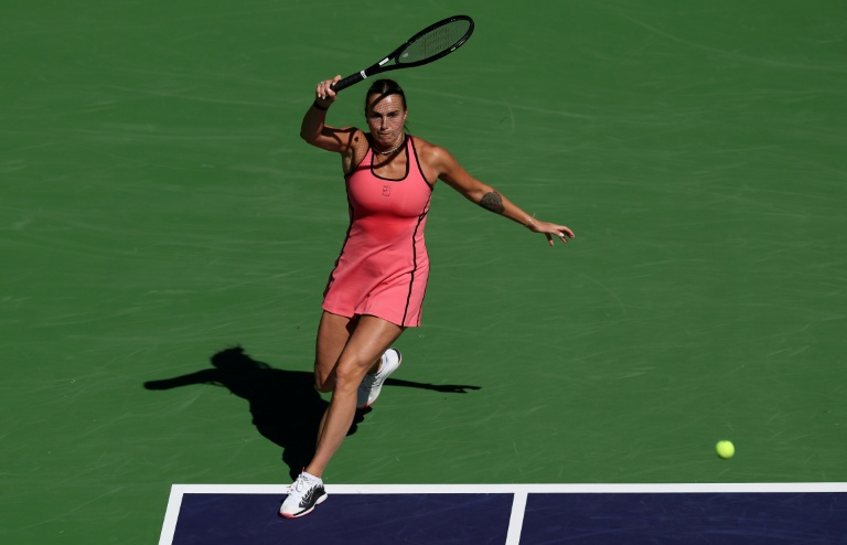 Aryna Sabalenka au troisième tour d'Indian Wells contre Jaqueline Cristian, le 8 mars 2026