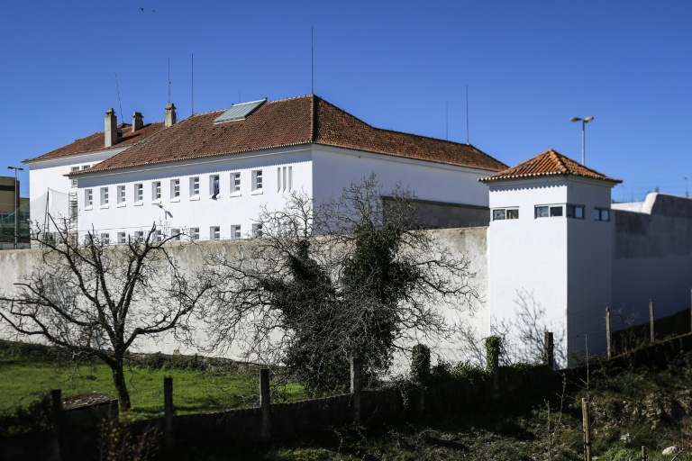 La prison de Guarda, au Portugal, où est incarcéré l'ex-policier français Cédric Prizzon, le 27 mars 2026